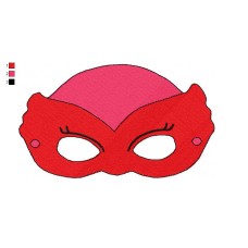 Face PJ Masks 01 Without Eyes Embroidery Design